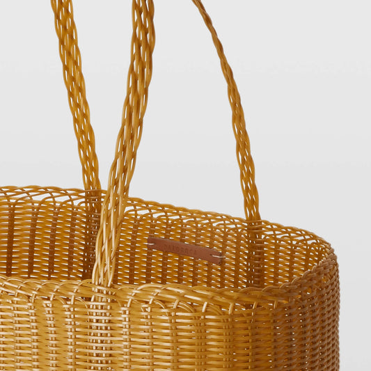 Lace Tote Small in Tobacco