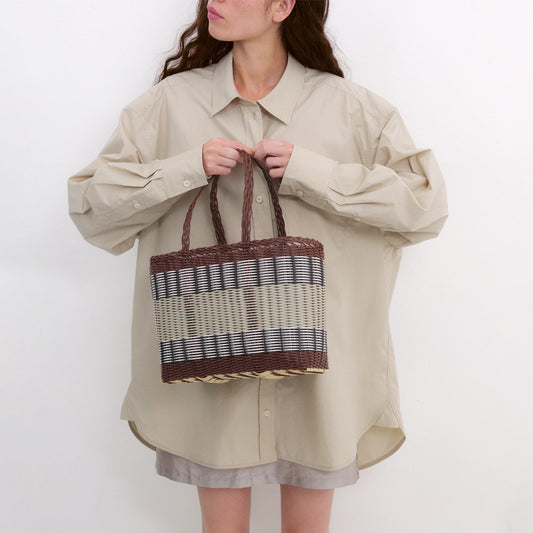 Preorder Mercado Small in Chocolate & Palm