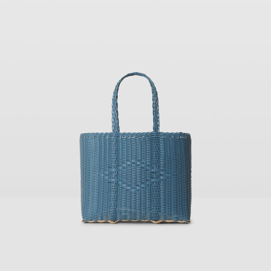 Basket Tote Small in Paloblue