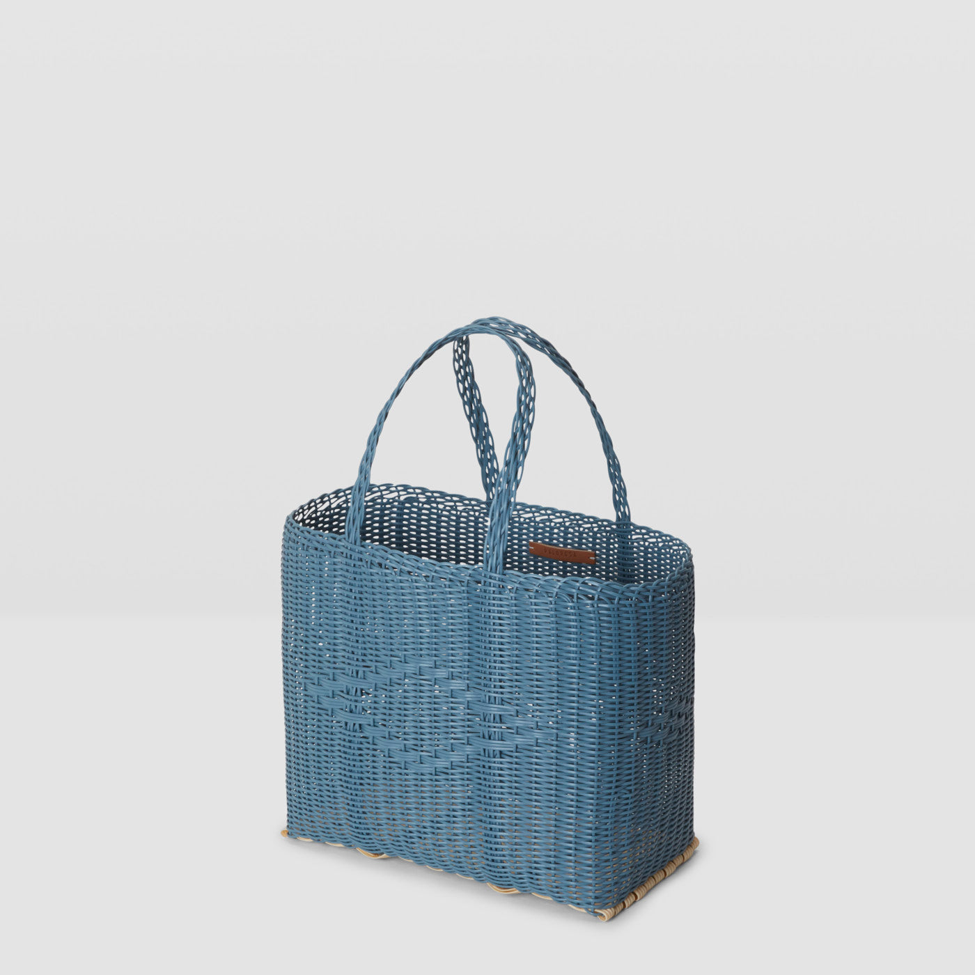 Basket Tote Small in Paloblue