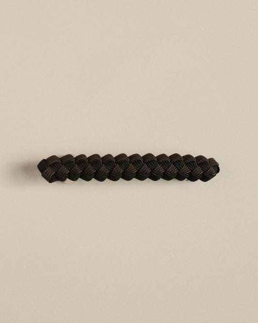 Barrette in Bean/Black
