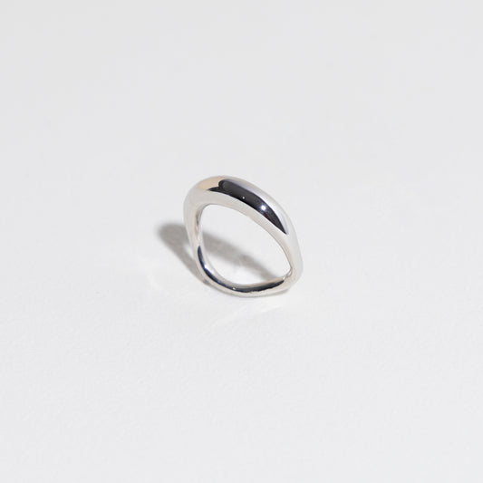 Blur Ring in Silver