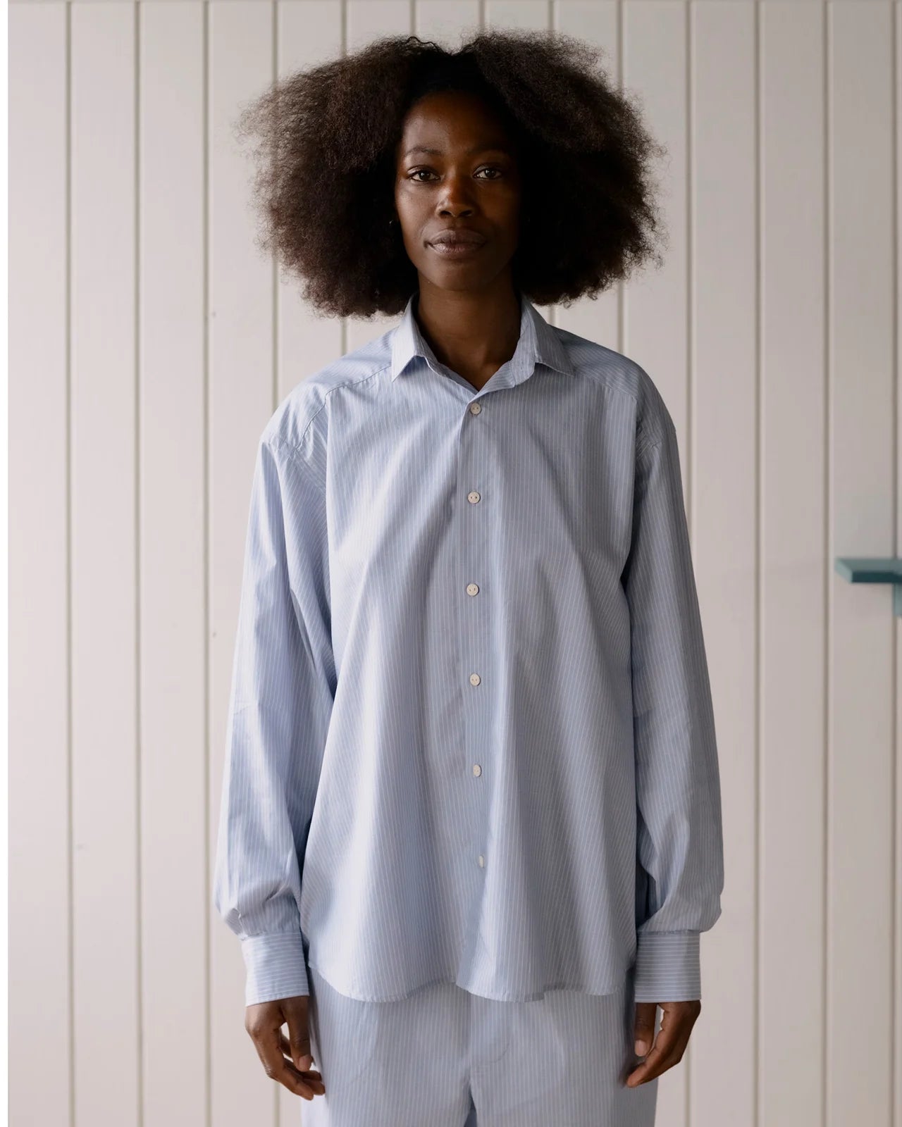 Claude Shirt in Blue Stripe