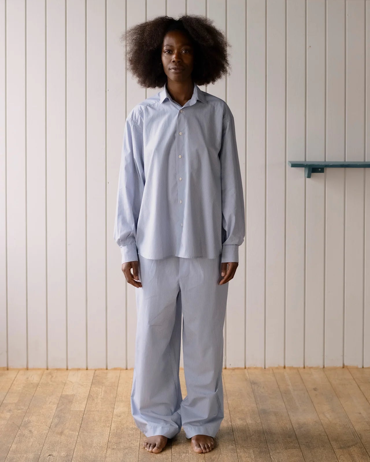 Claude Shirt in Blue Stripe