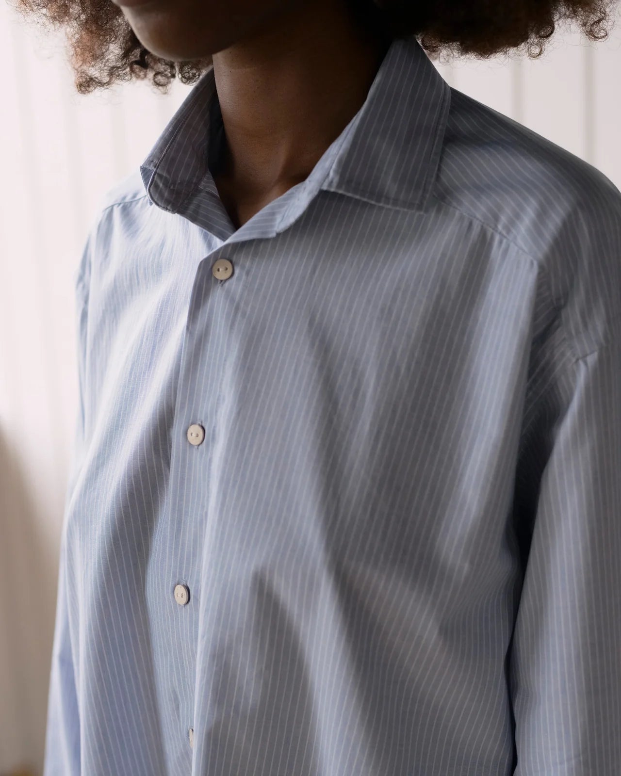 Claude Shirt in Blue Stripe
