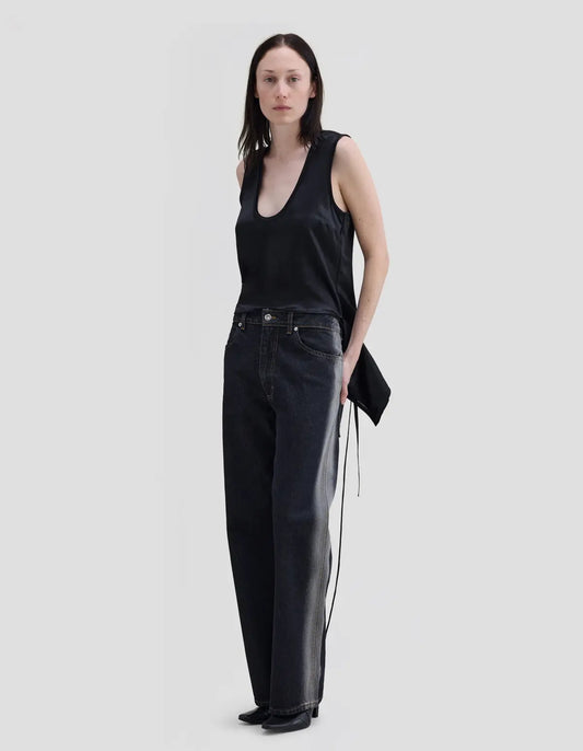 Wide Leg Jean in Haze