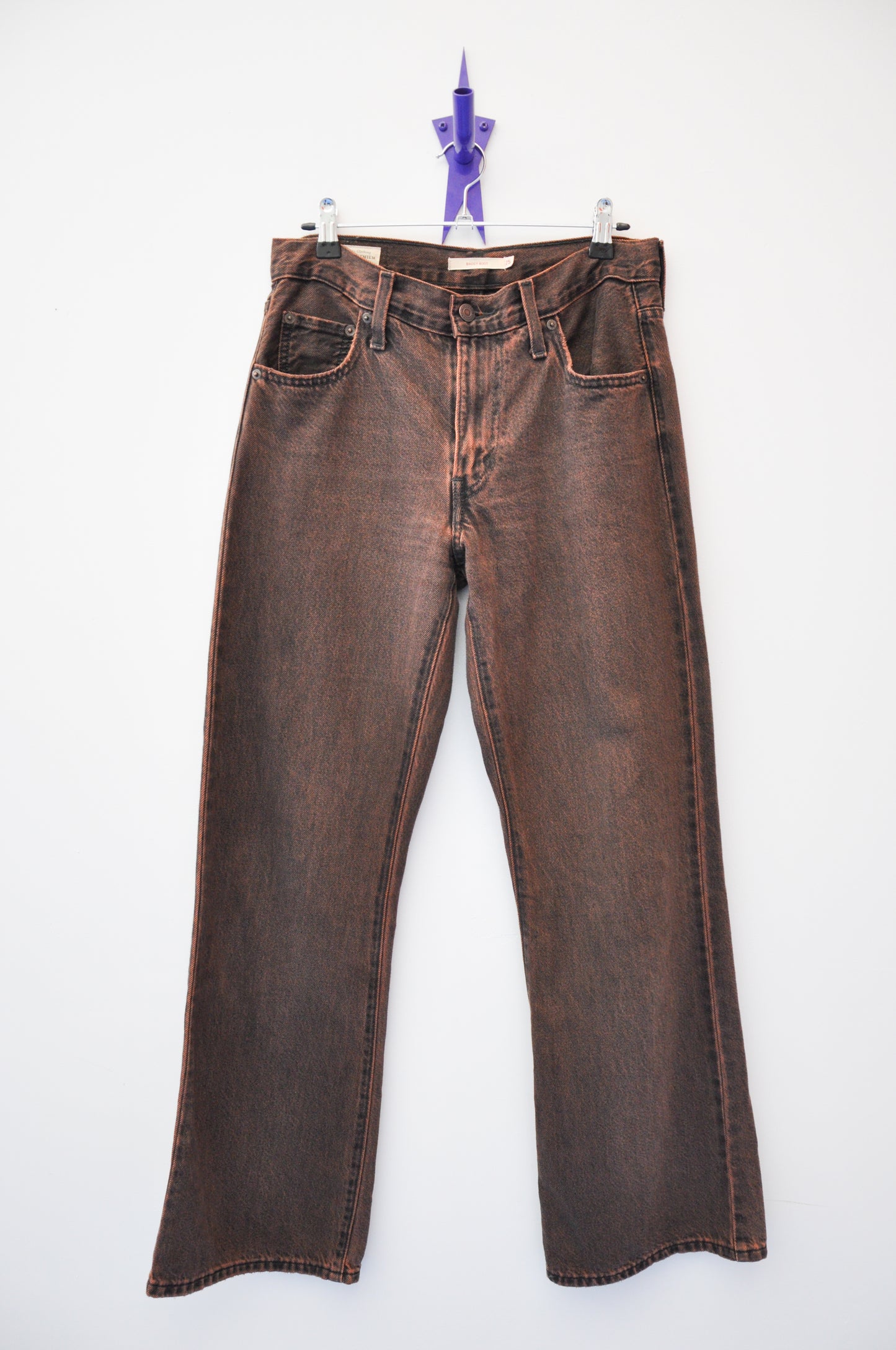 Levis Baggy Boot Jeans - brown