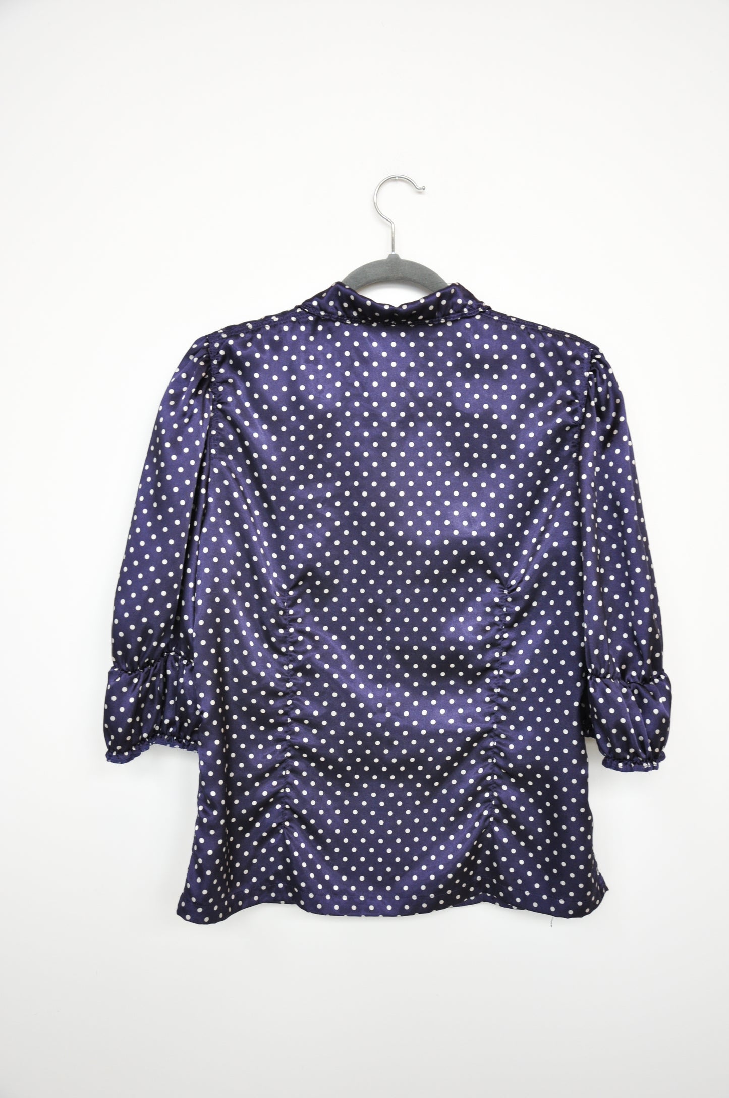 Comme des Garçons Polka Dot Shirt - navy/white