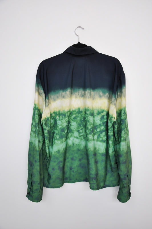 Zambesi Aurora Shirt - Black/Yellow/Green