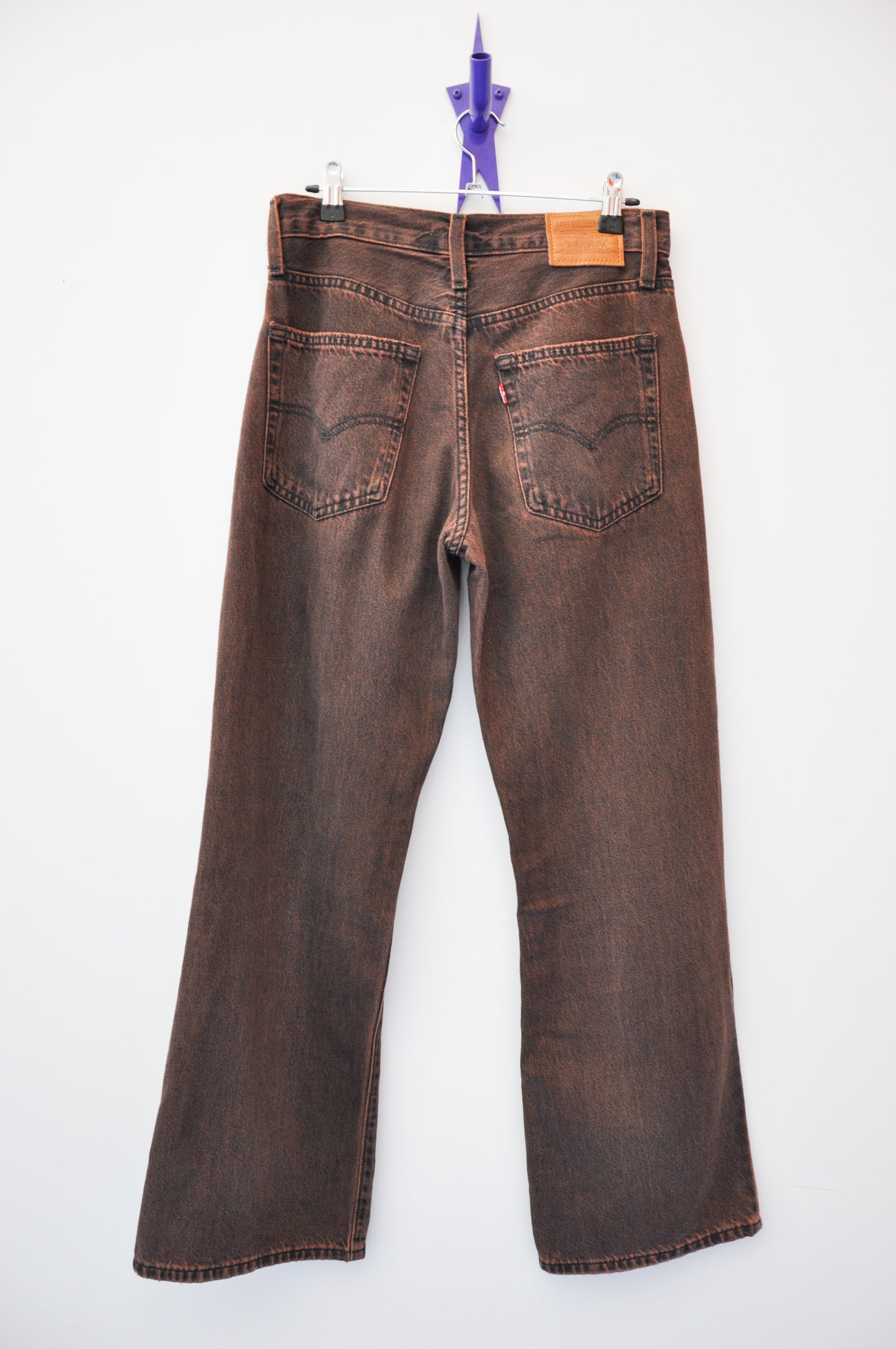 Levis Baggy Boot Jeans - brown