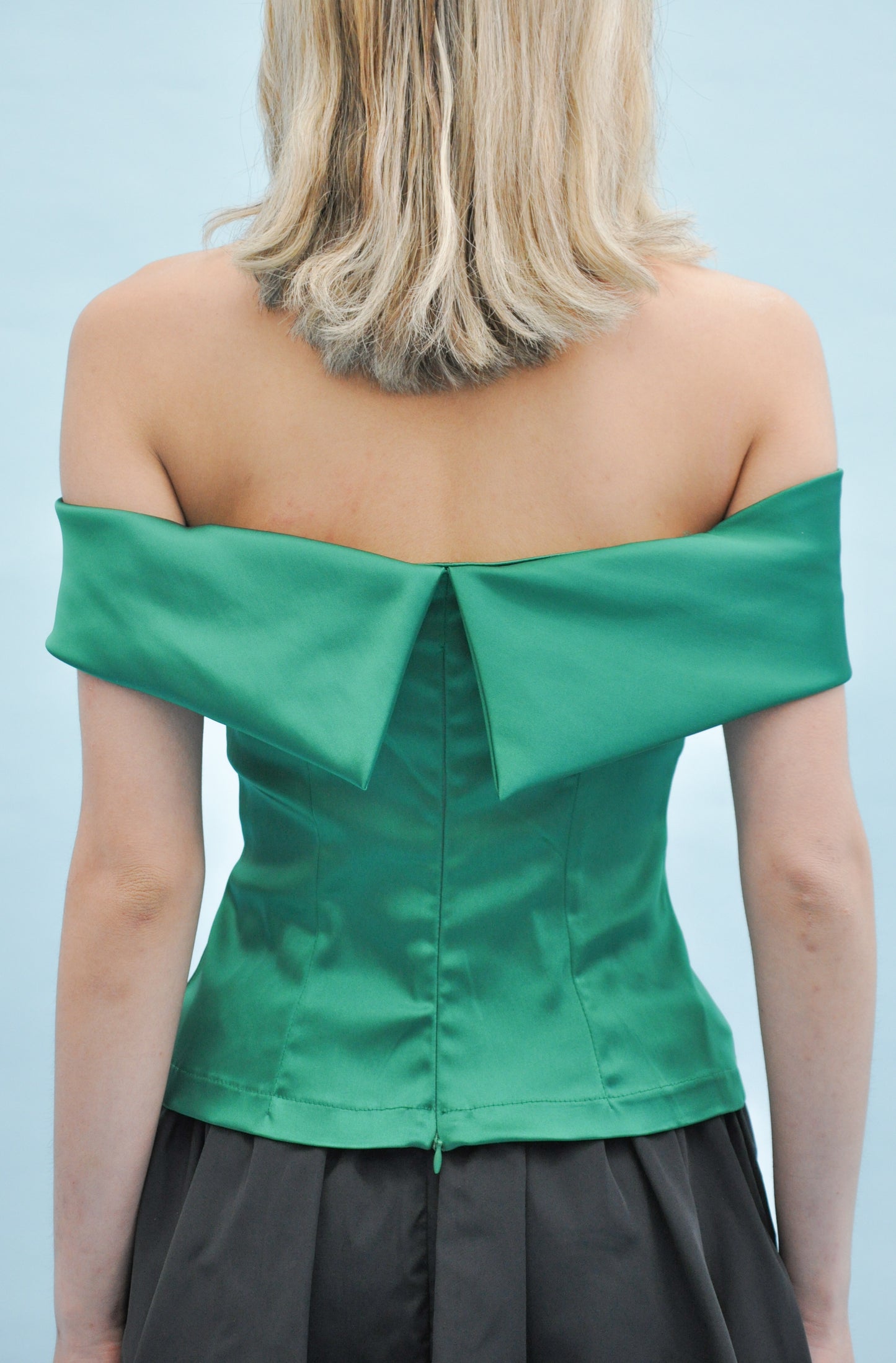 Luther Top in Emerald