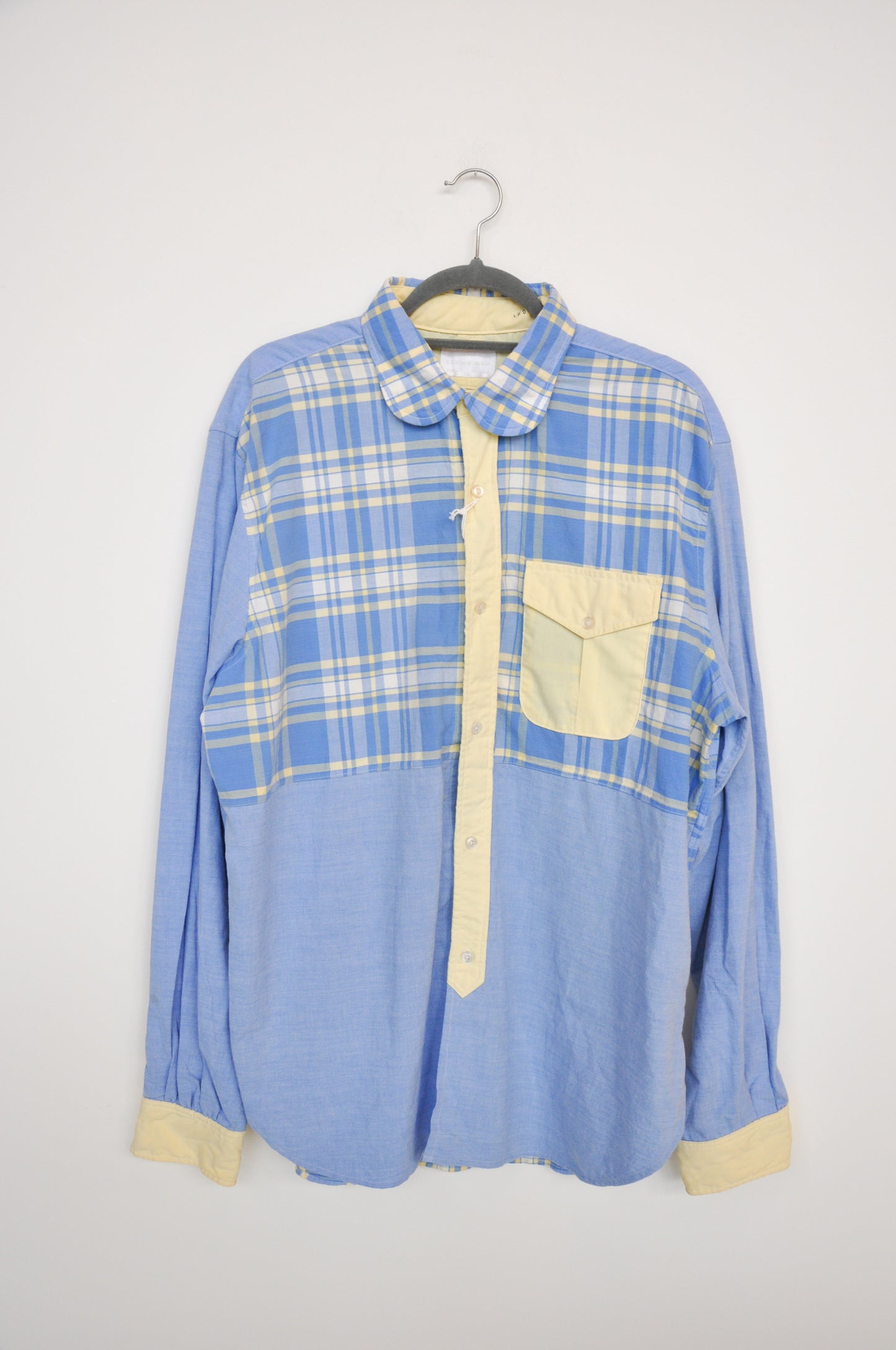 Lucky Dip Tartan Shirt - blue/yellow/cream