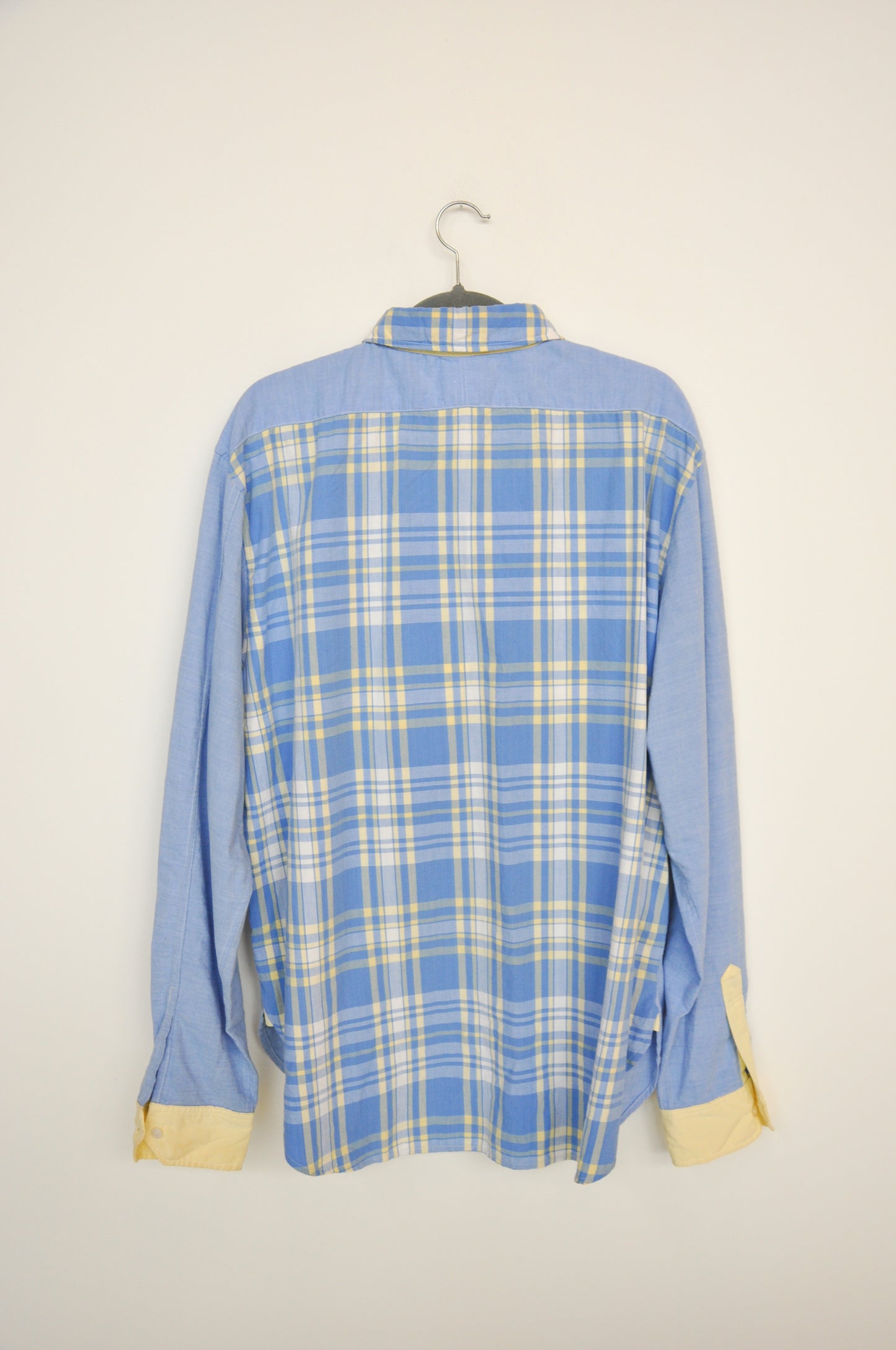 Lucky Dip Tartan Shirt - blue/yellow/cream