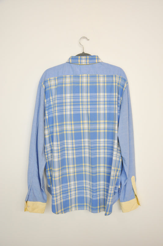 Lucky Dip Tartan Shirt - blue/yellow/cream
