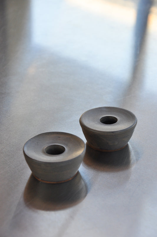 Brown Candle Holder