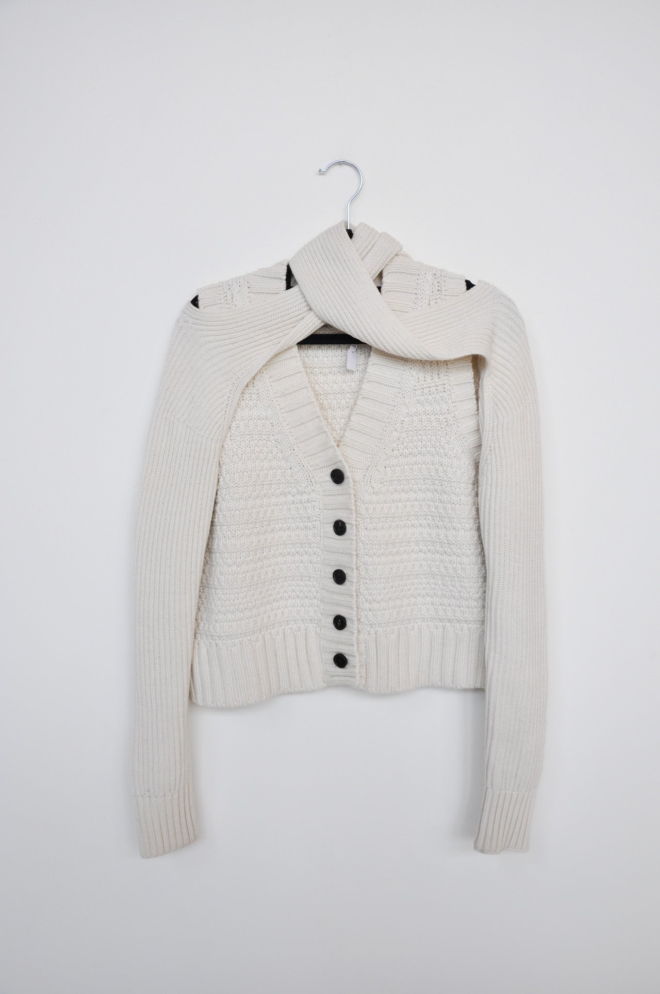 Wynn Hamlyn Loop Cardigan - Off-White