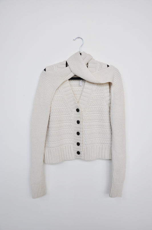Wynn Hamlyn Loop Cardigan - Off-White