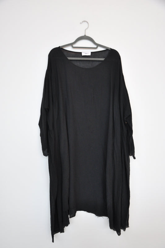Jimmy D Oversized Dress - black