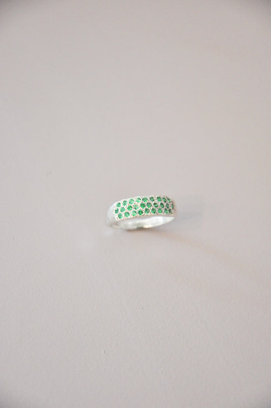 Glitter Ring in Green