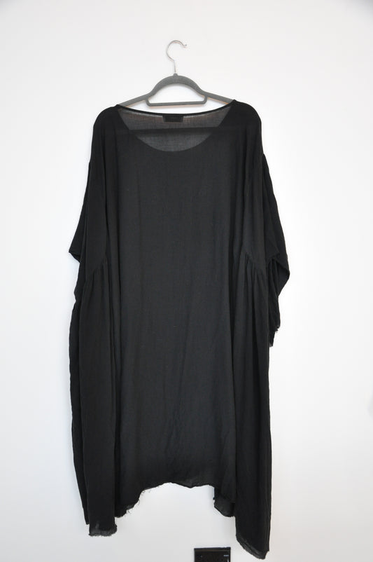 Jimmy D Oversized Dress - black