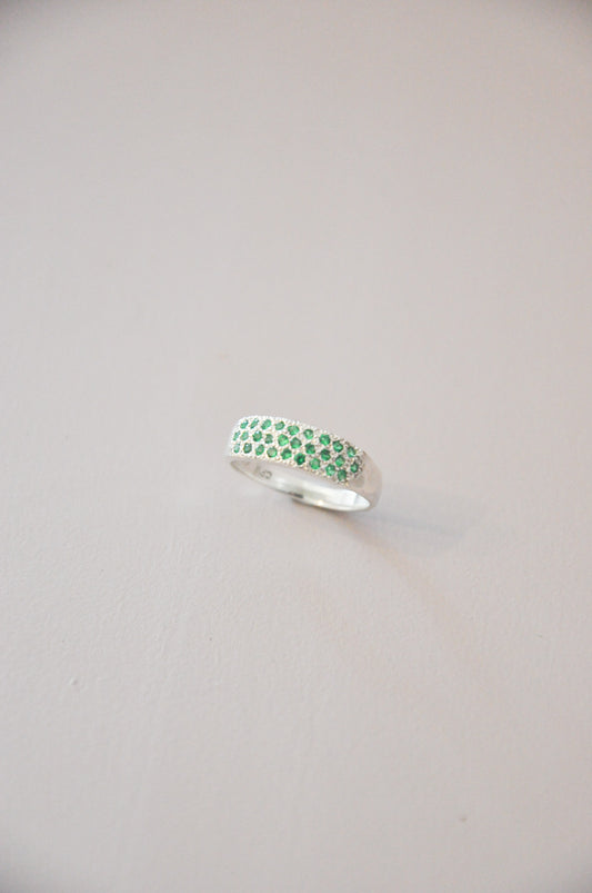 Glitter Ring in Green