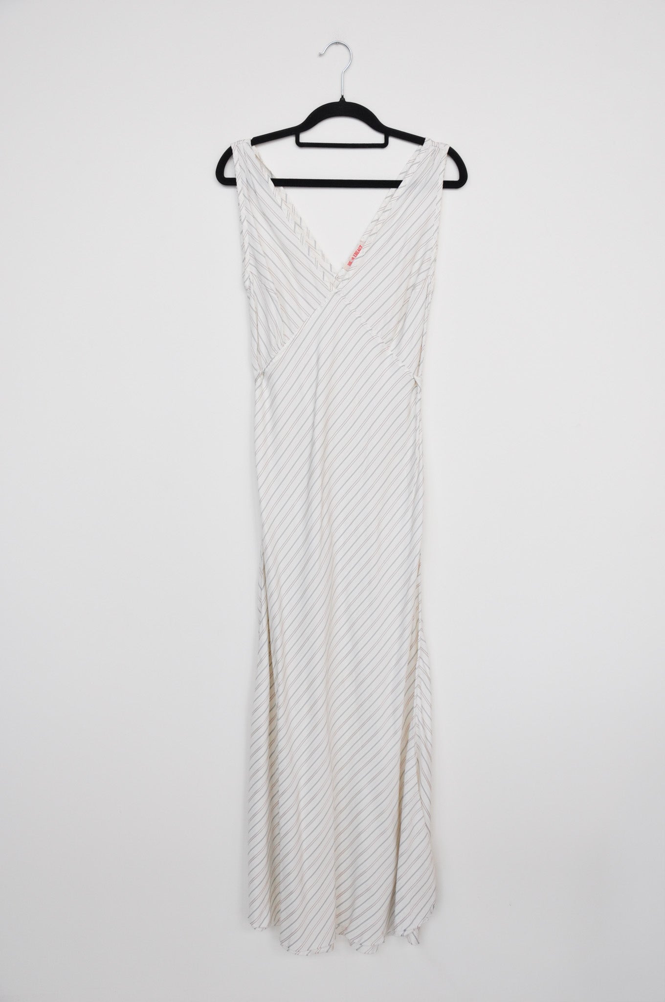 Hilda Ereaut Maxi Dress - White Stripe