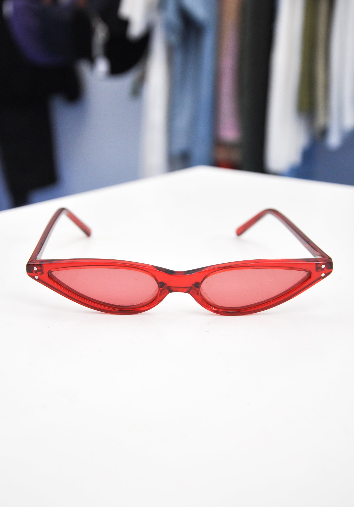 George Keburia Sunglasses - red