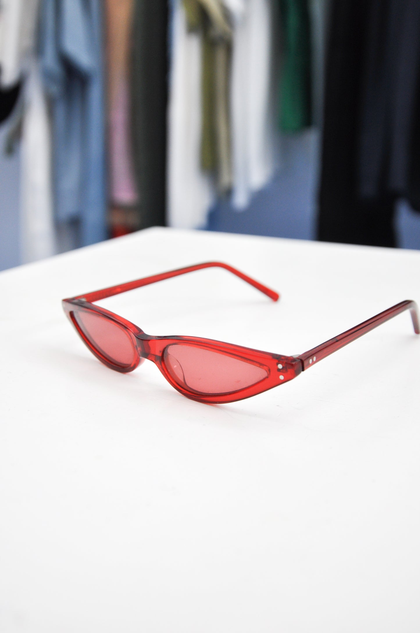 George Keburia Sunglasses - red