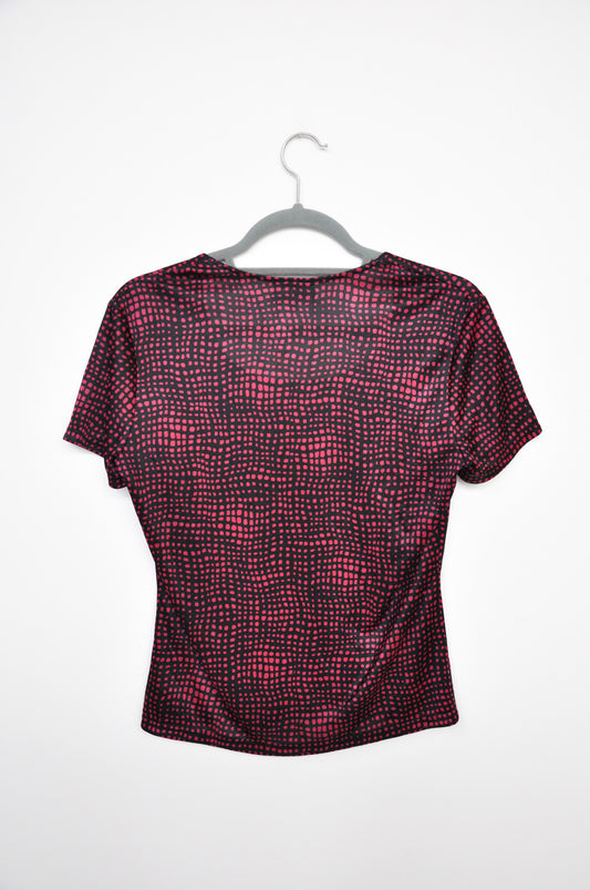Lanvin T-Shirt - Pink/Black Spots