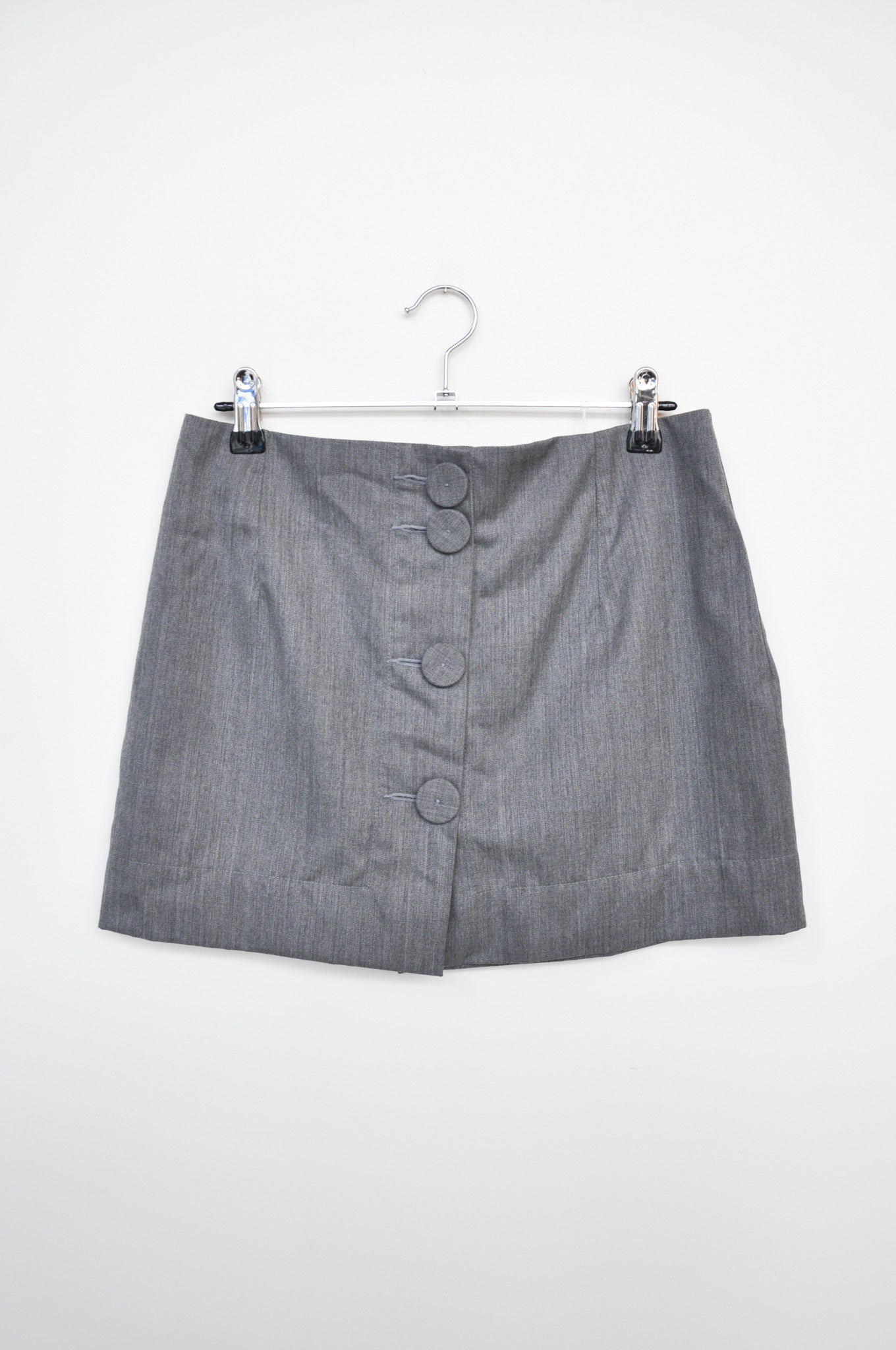 Gloria Mini Skirt - Grey