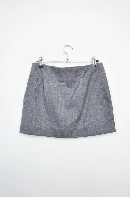 Gloria Mini Skirt - Grey