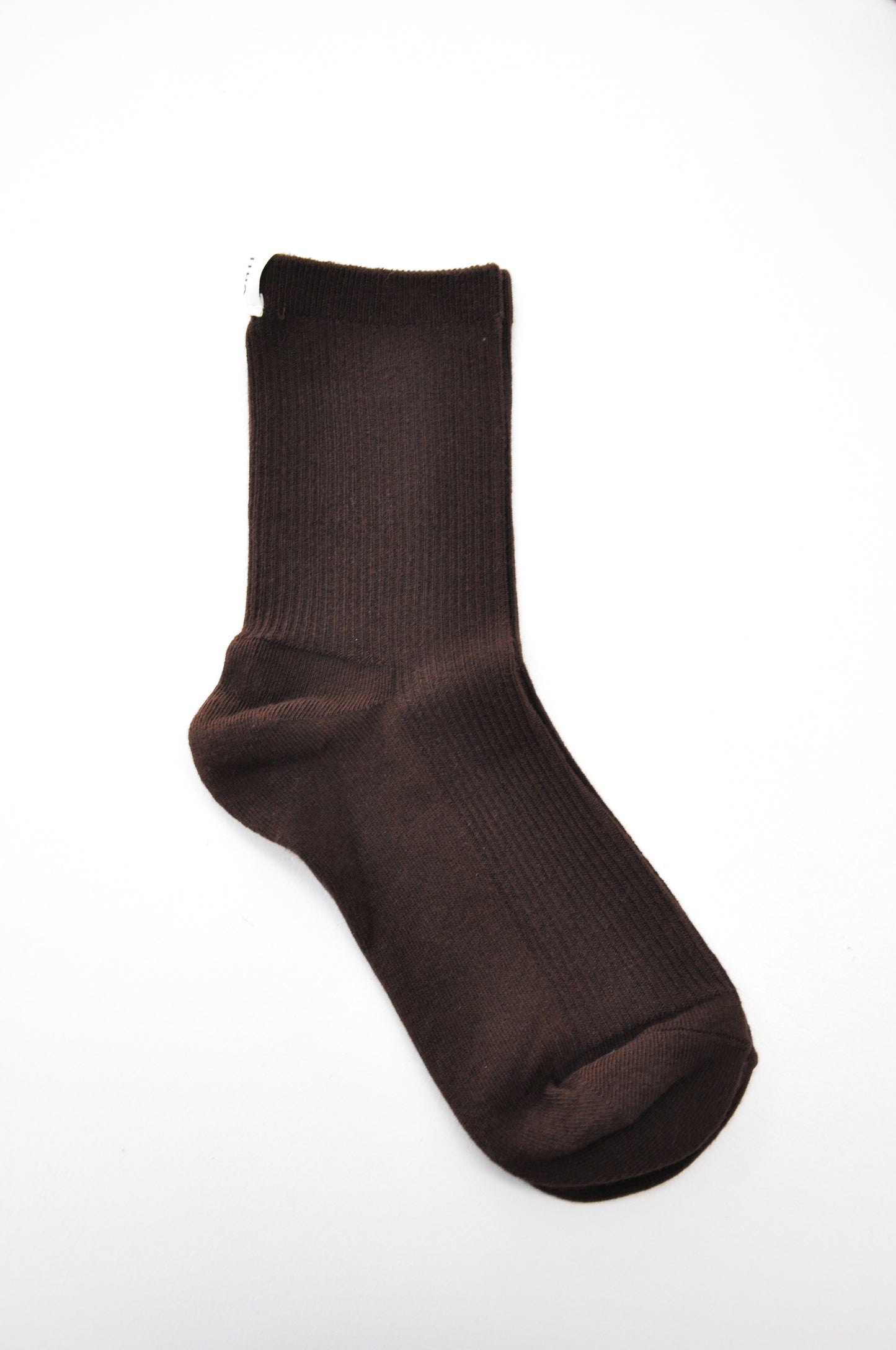 Short Everyday Sock in Brown