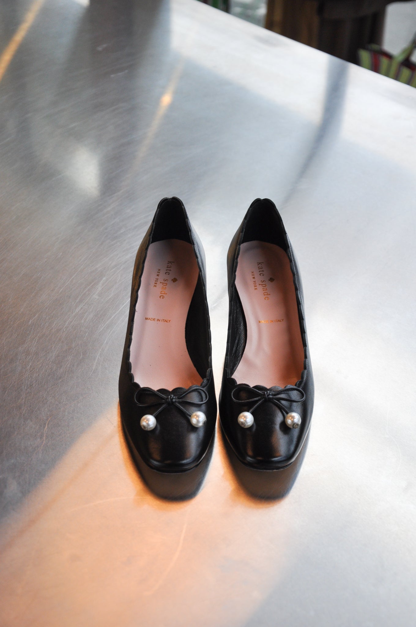 Kate Spade Heels - black