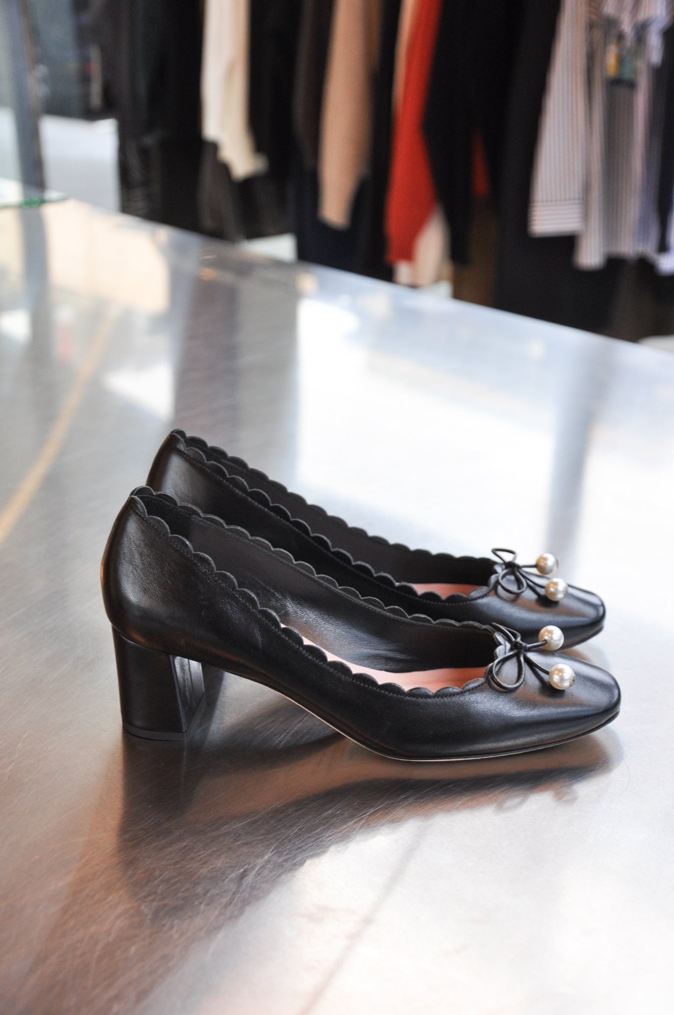 Kate Spade Heels - black