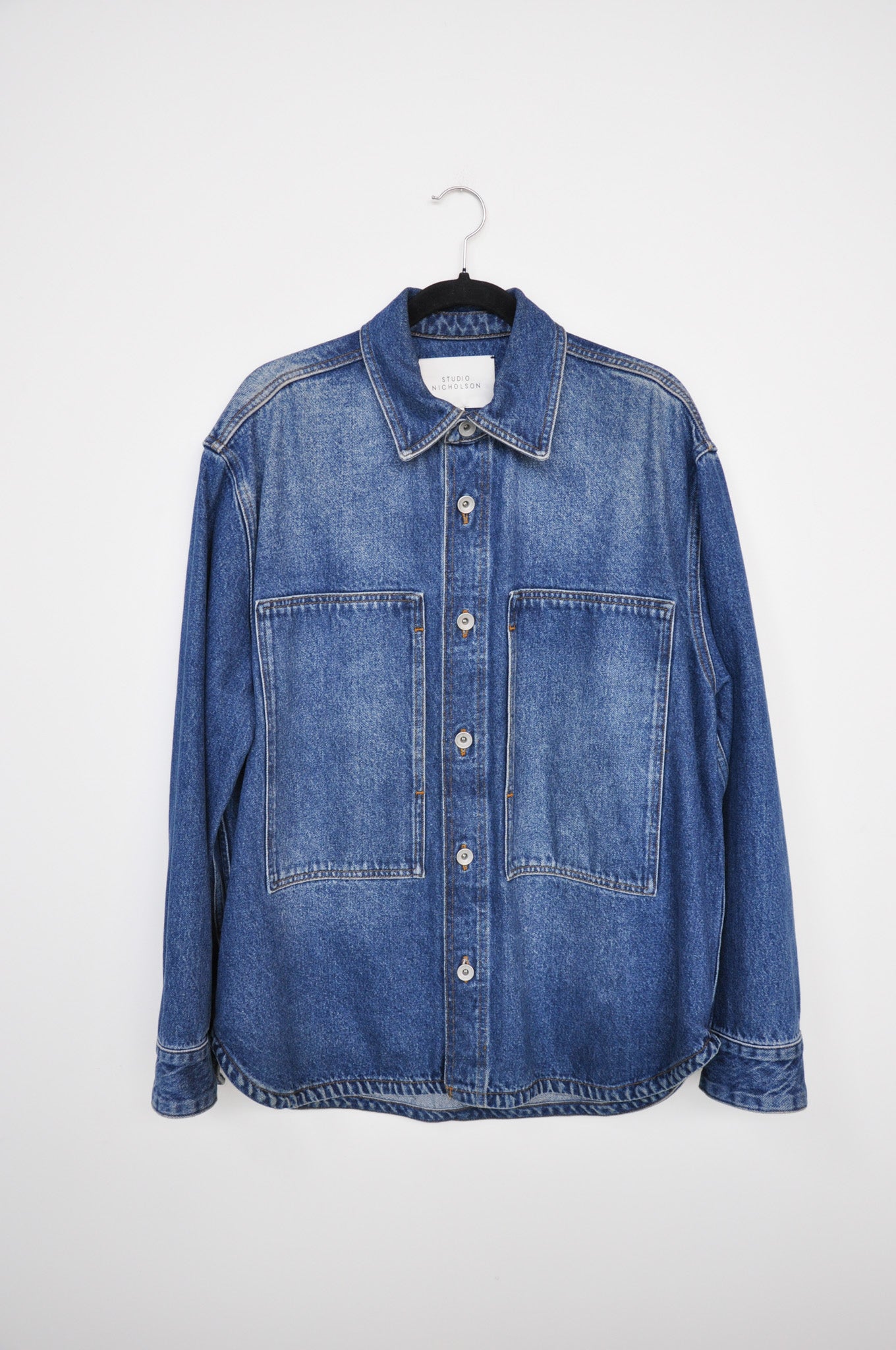 Studio Nicholson Overshirt - Indigo/Denim