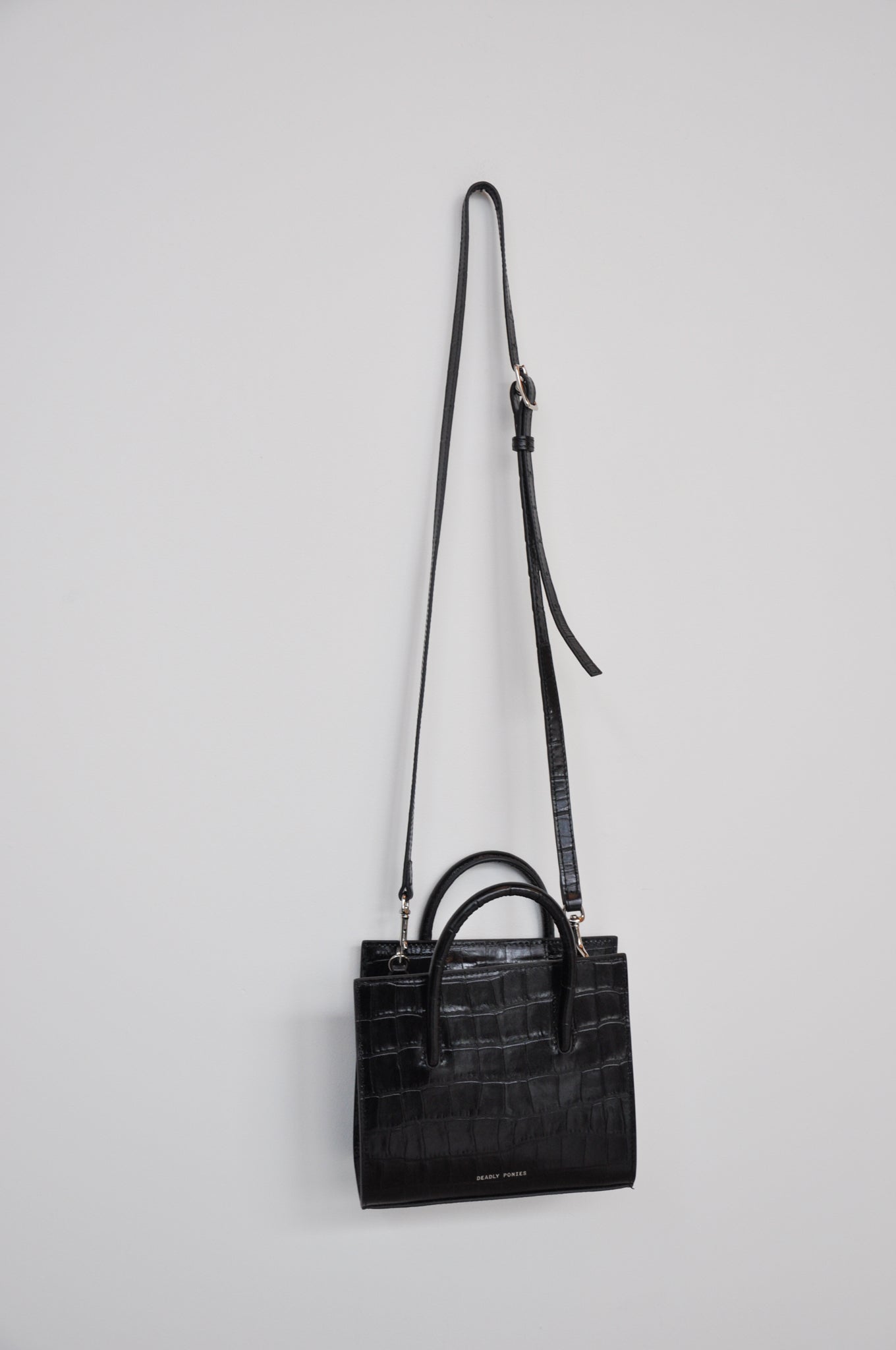 Deadly Ponies Hand Bag - black