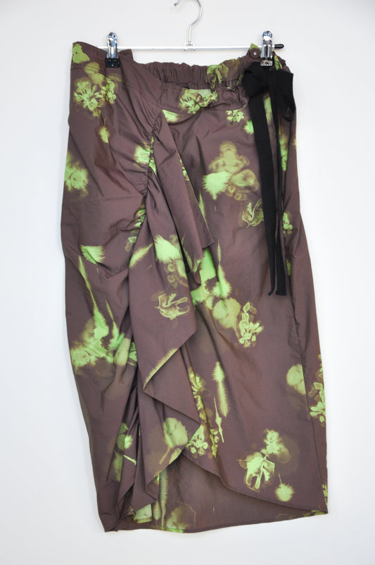 Lee Mathews Skirt - brown/green