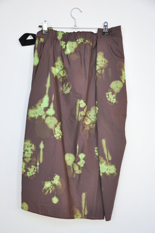 Lee Mathews Skirt - brown/green