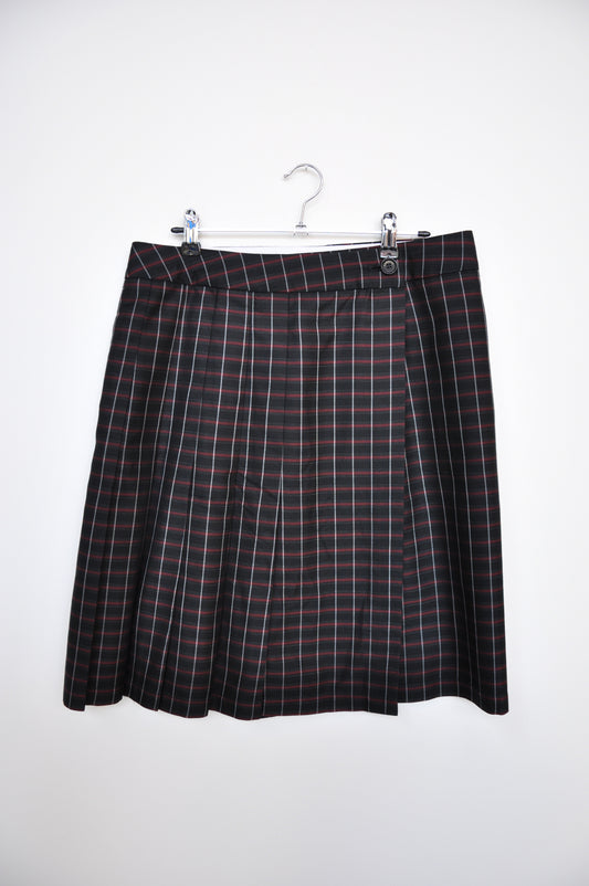 Zambesi Wrap Skirt -  black/red/white