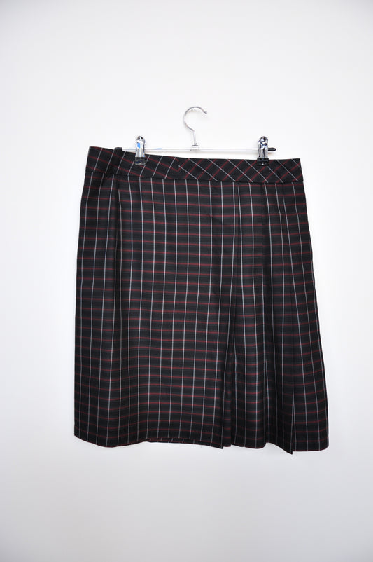 Zambesi Wrap Skirt -  black/red/white