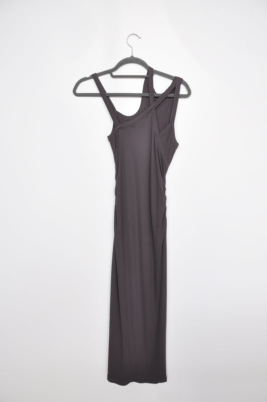 Misha Urban Asymmetrical Dress - grey