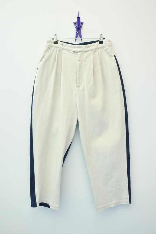 P.A.M Trousers - navy/cream