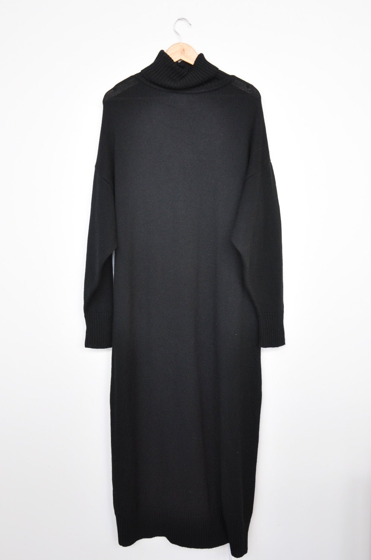 Salasai Merino Sweater Dress - Black