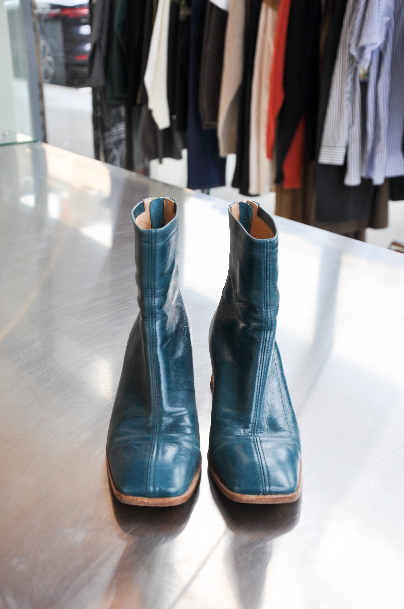 Paloma Wool Ankle Boot - turquoise