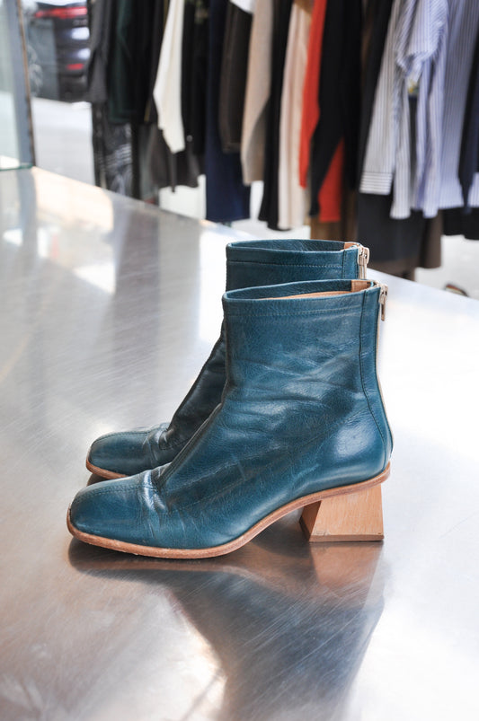 Paloma Wool Ankle Boot - turquoise