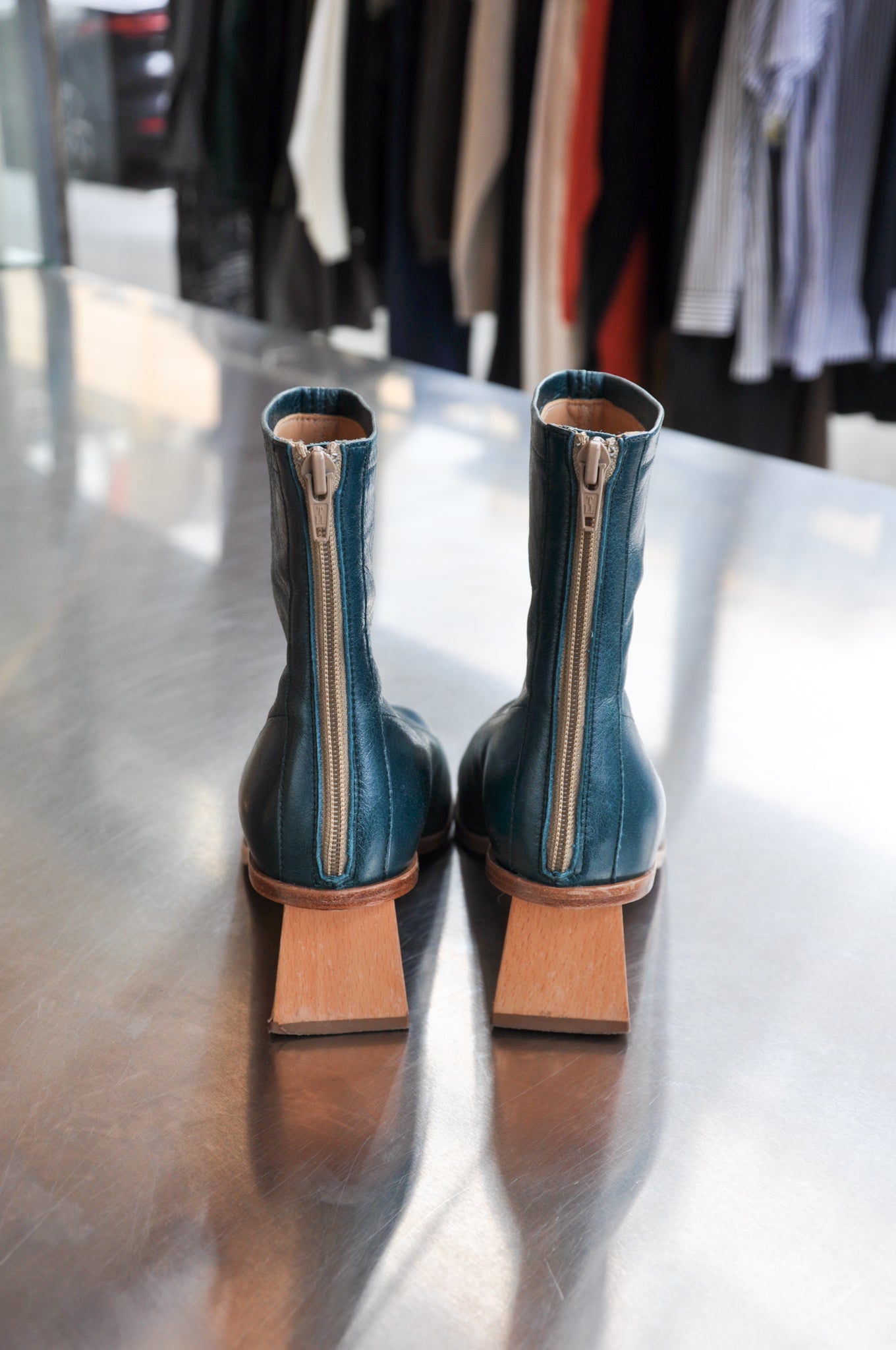 Paloma Wool Ankle Boot - turquoise
