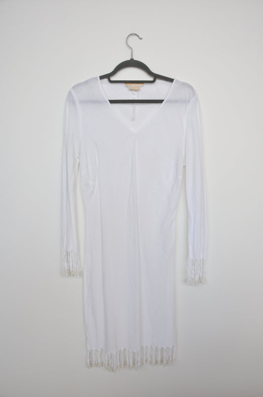 Michael Kors Beaded Dress - white