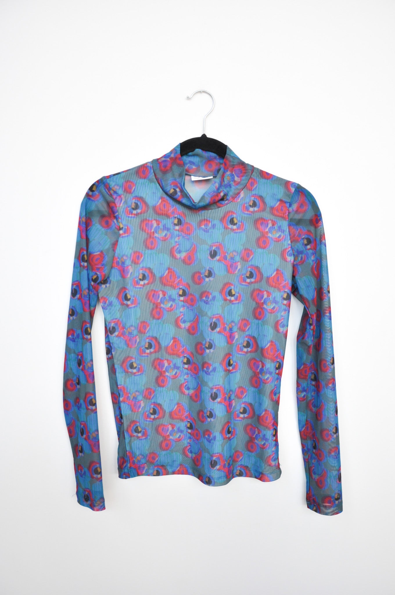 Henrik Vibskov Mesh Longsleeve - Blue/Red