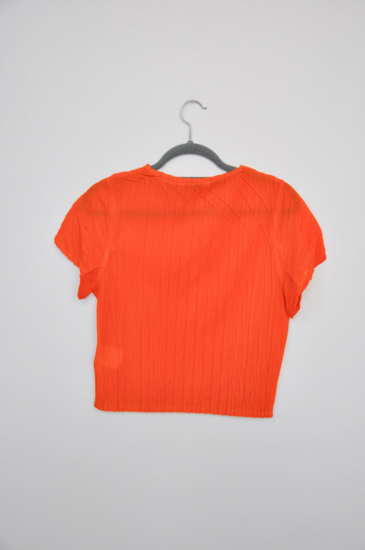 Wynn Hamlyn Tee Crinkle - orange