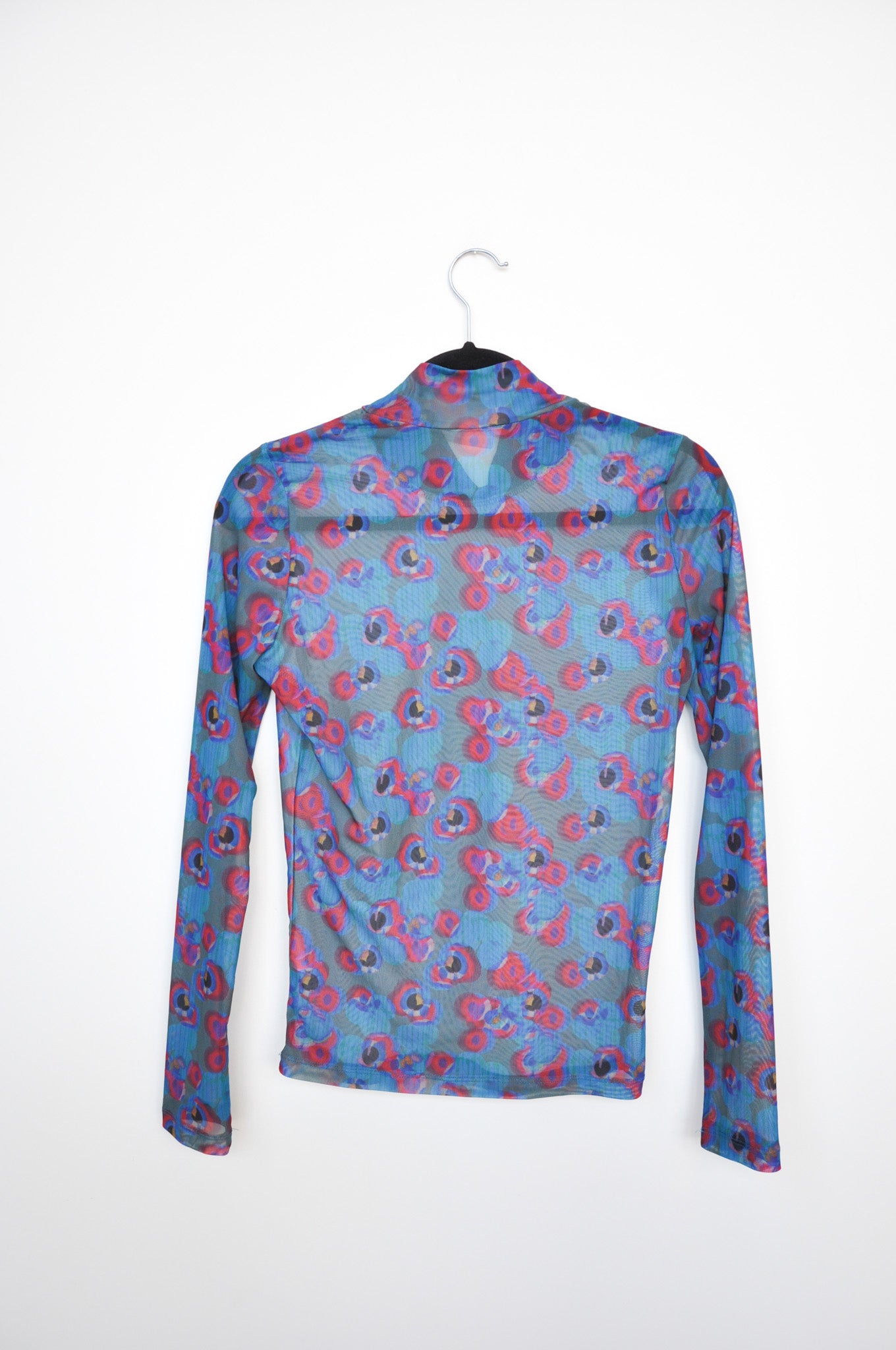 Henrik Vibskov Mesh Longsleeve - Blue/Red